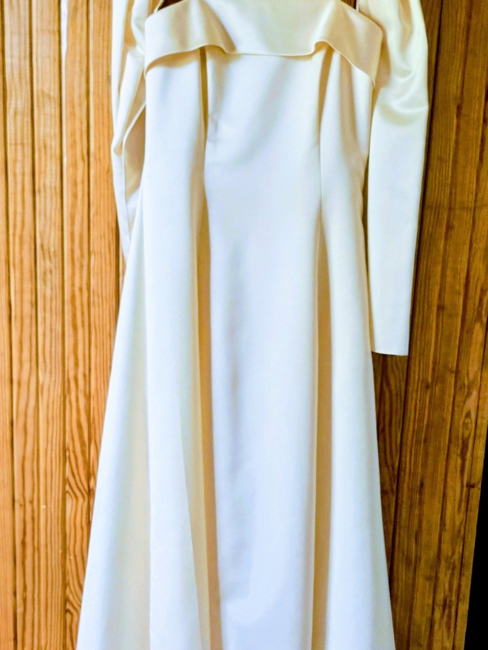 VTG 90s Y2K Urban Girl Nites Satin Prom Dress Set with Matching Wrap 7/8
